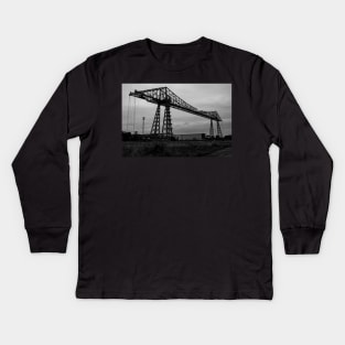 Tees Transporter Bridge Kids Long Sleeve T-Shirt